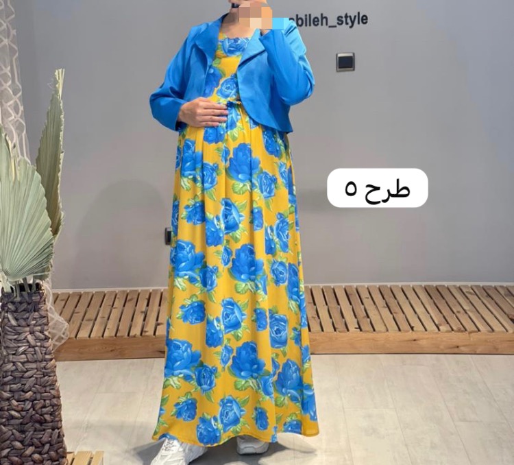 ست کت حریر آستردار سارافون بارداری شیردهی (کد 655)