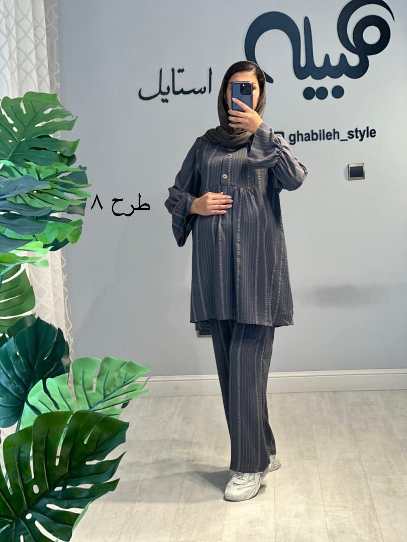 ست بلوز و شلوار ابروبادی( کد 656)
