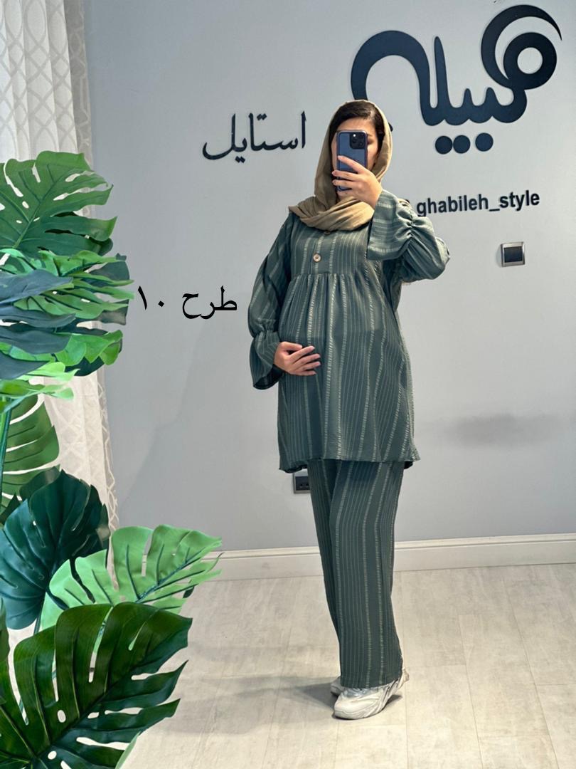ست بلوز و شلوار ابروبادی( کد 656)