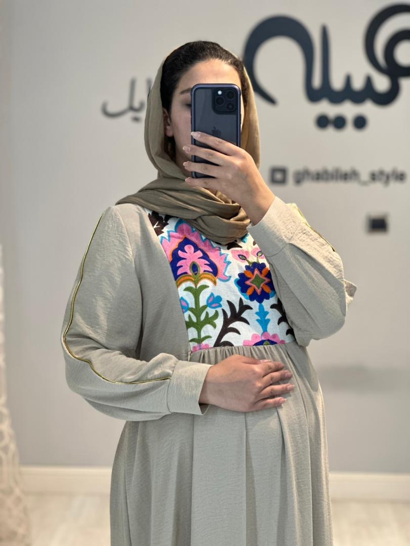 مانتو ابروبادی بخارادوزی ( کد 659)