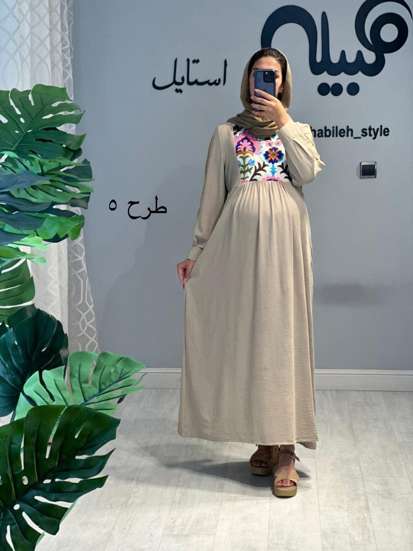 مانتو ابروبادی بخارادوزی ( کد 659)