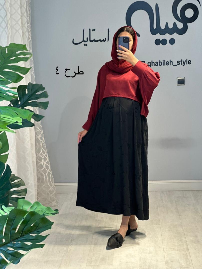 ست کت و سارافون ابروبادی خامه دوزی(کد 652)