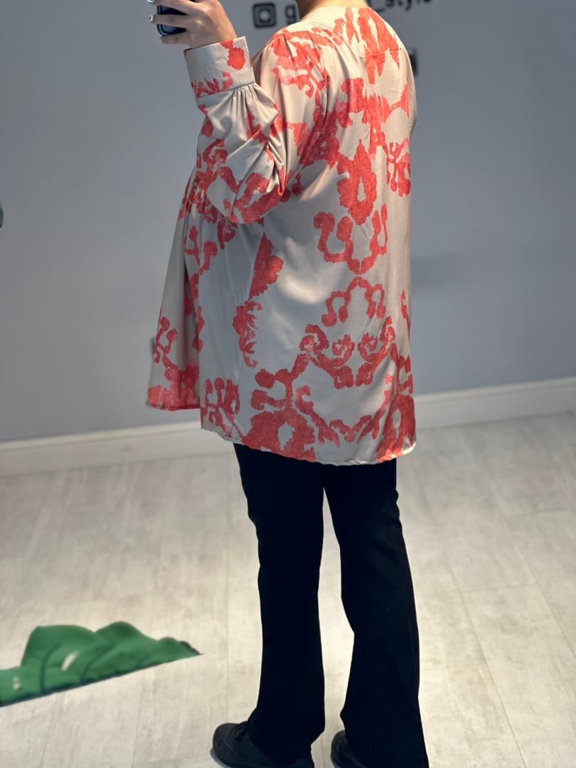بلوز بارداری و شیردهی فلور( کد 666)