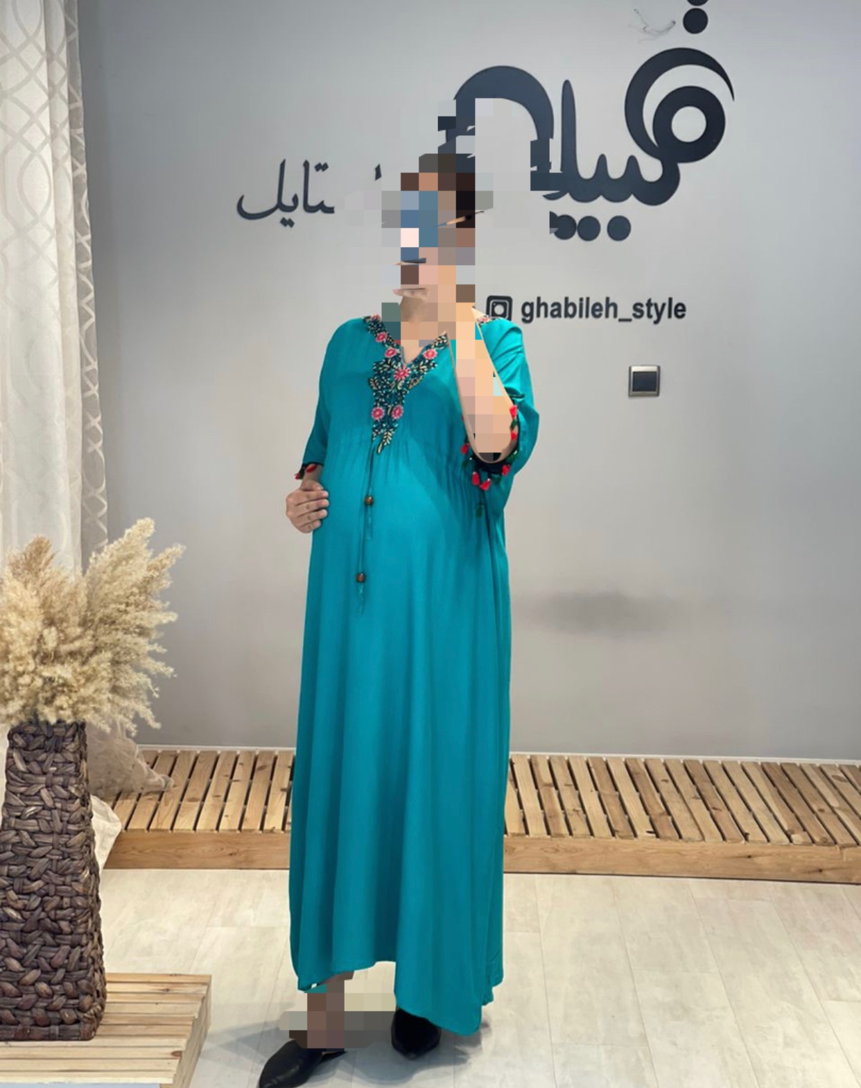پیراهن ساحلی نخی گلدوزی(کد 526)