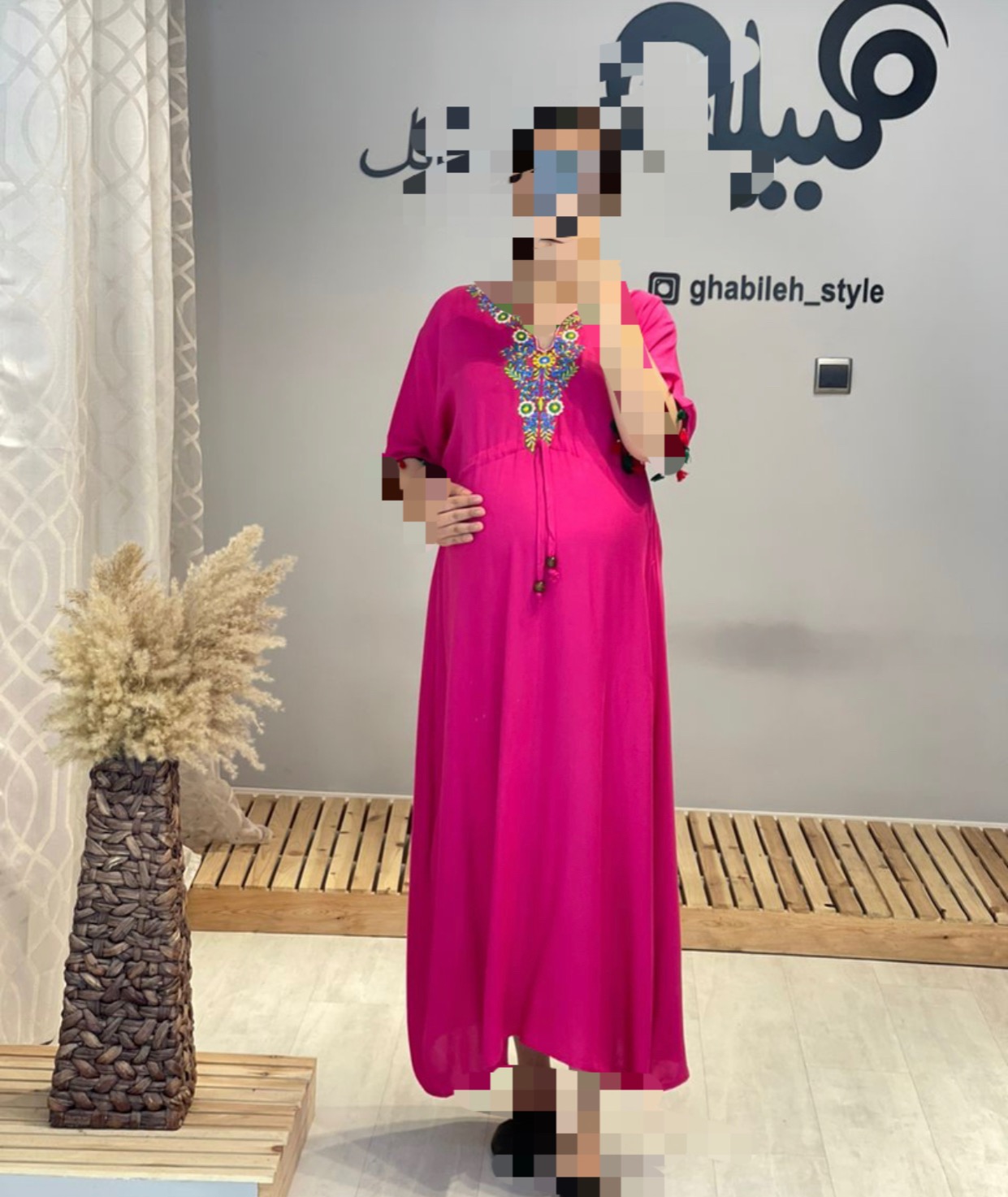 پیراهن ساحلی نخی گلدوزی(کد 526)