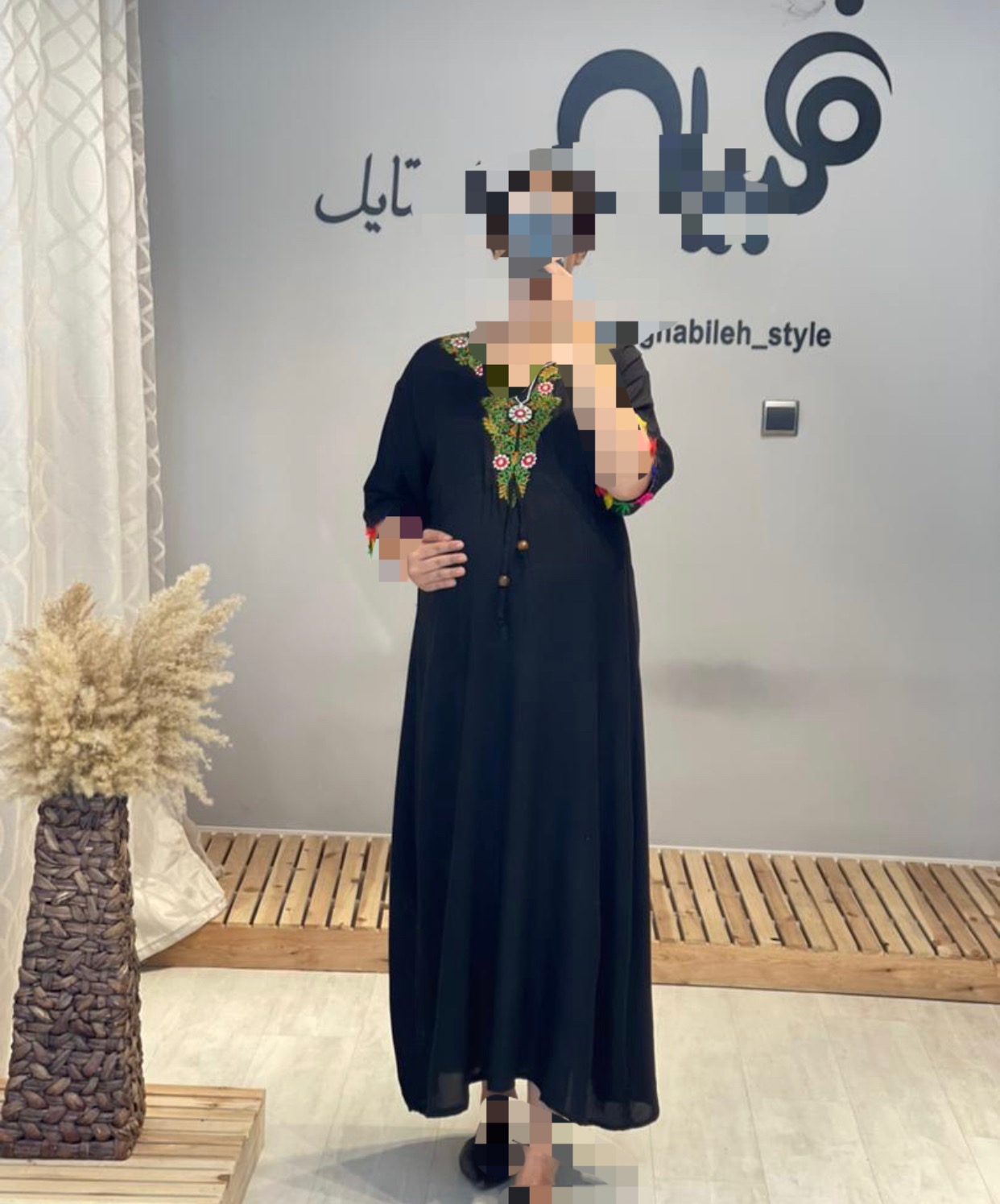 پیراهن ساحلی نخی گلدوزی(کد 526)