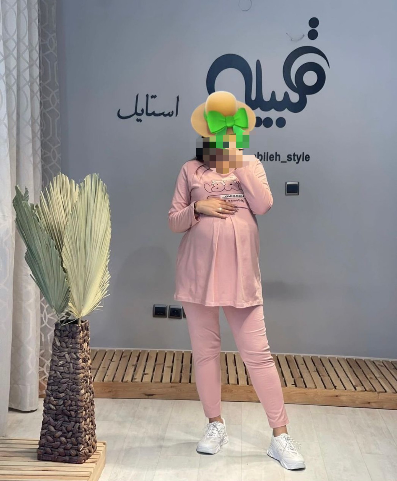 ست بلوز شلوار بارداری شیردهی لودینگ استین بلند(کد 281)