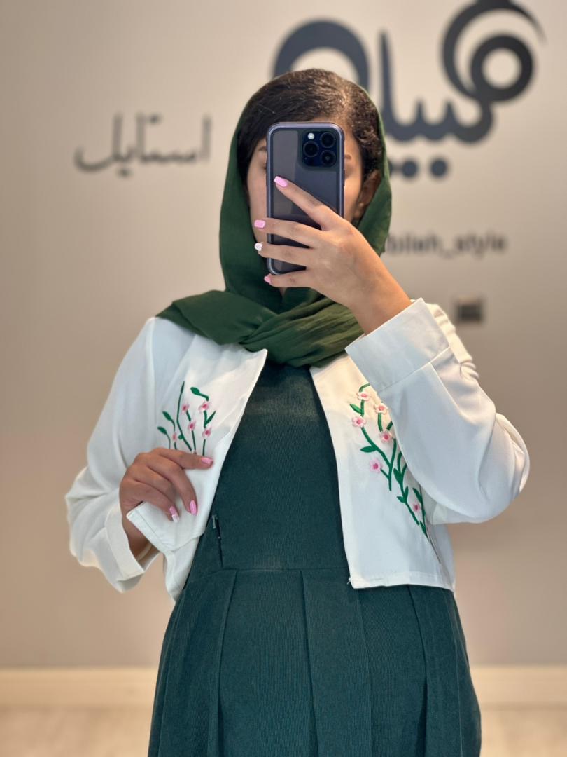 ست کت و سارافون کرپ گلدوزی (کد 678)