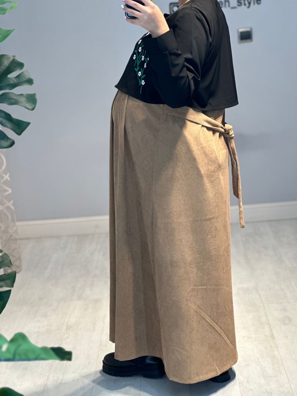 ست کت و سارافون کرپ گلدوزی (کد 678)