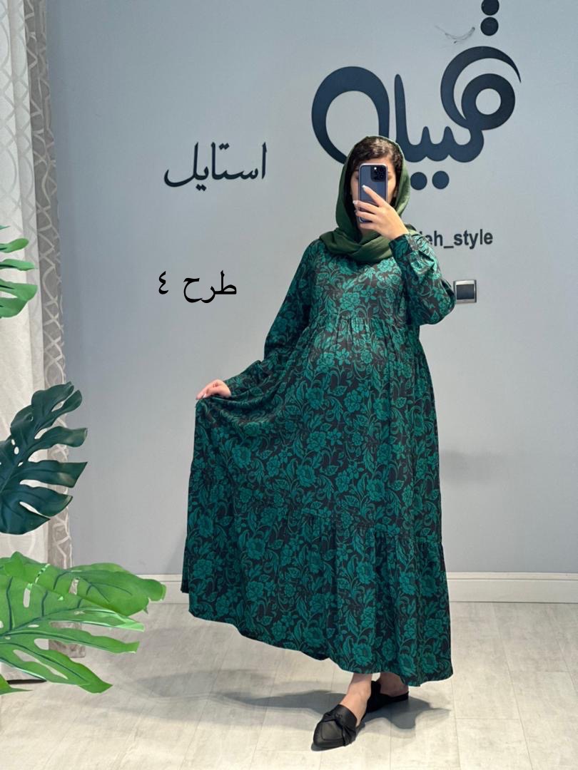 پیراهن مزونی طرحدار بوگاتی(کد 631)