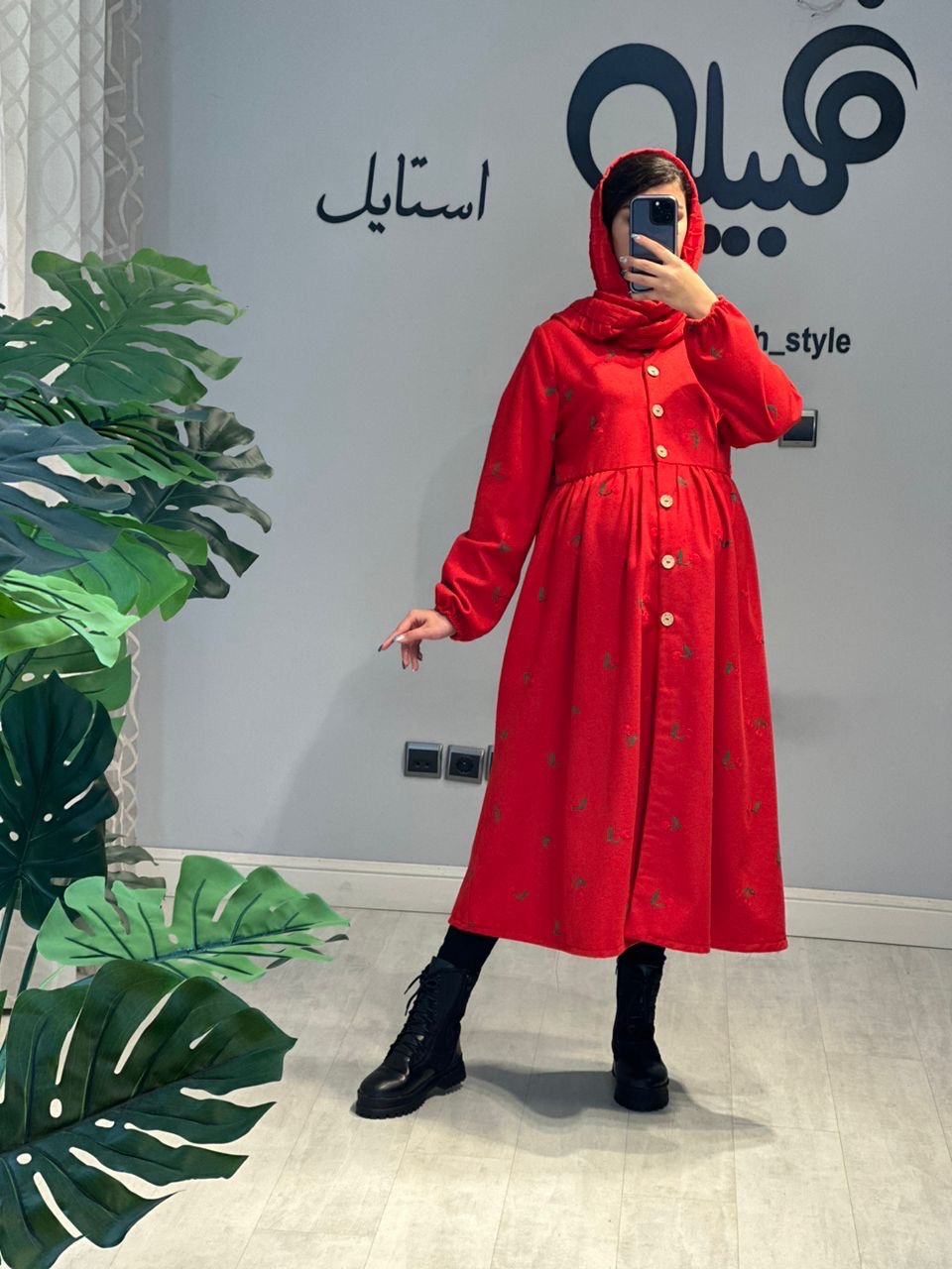 مانتو فوتر خامه دوزی(کد 693)