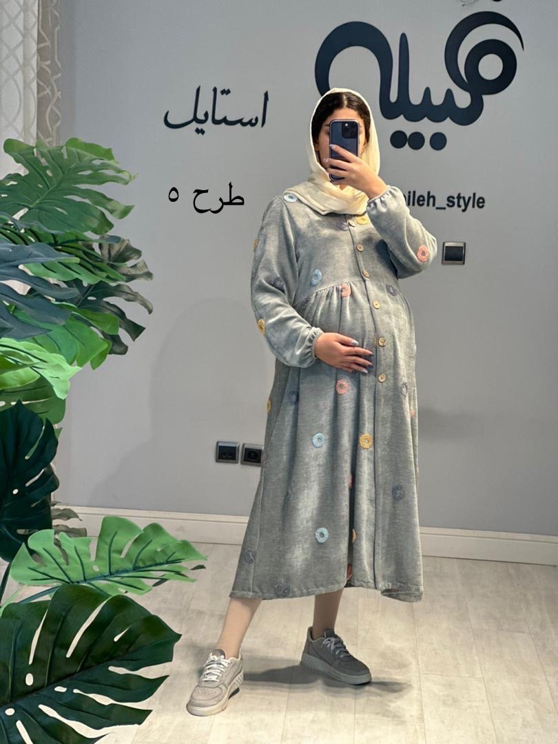 مانتو مخمل خامه دوزی(کد 694)