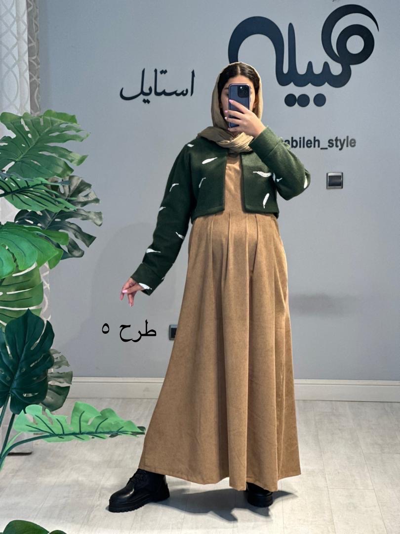 ست کت و سارافون مجلسی بارداری و شیردهی(کد 682)