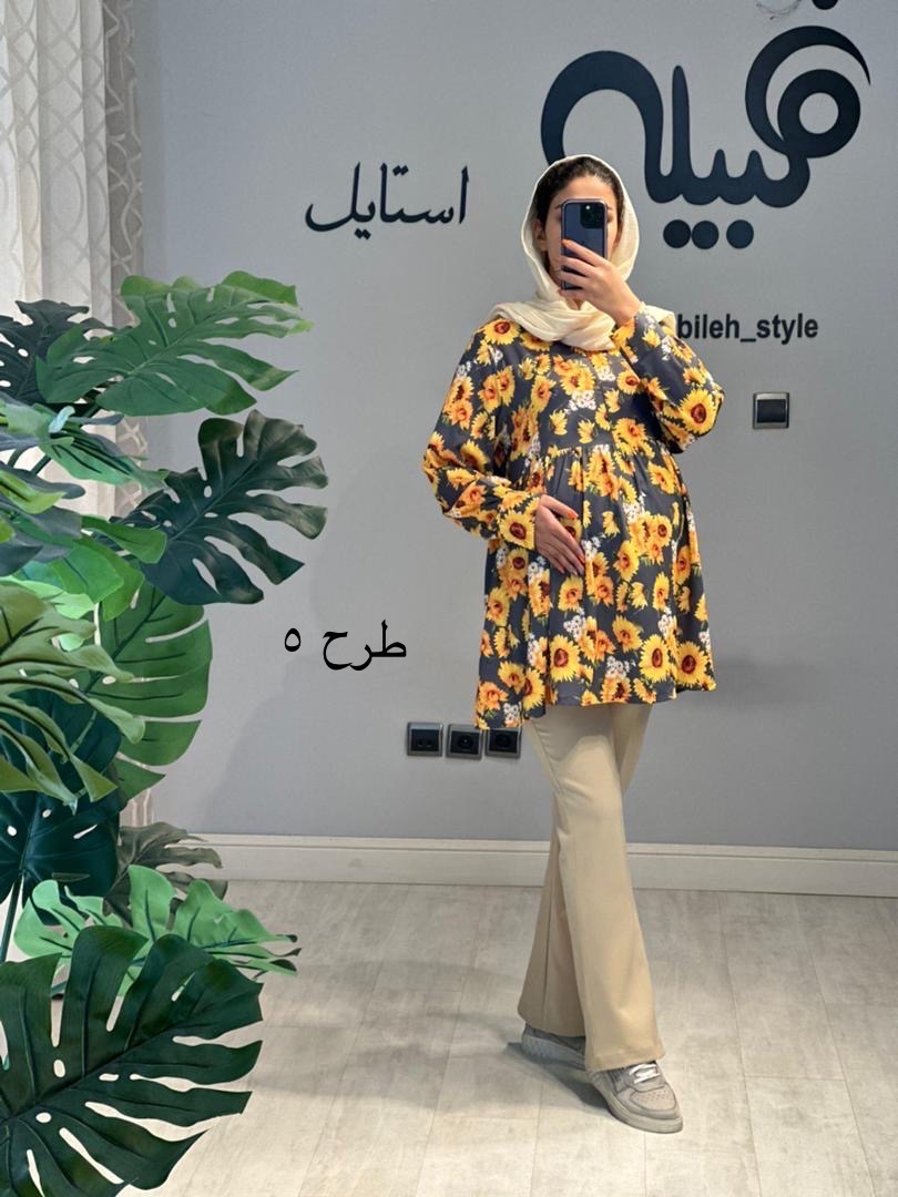 بلوز بارداری و شیردهی فلور(کد 705)