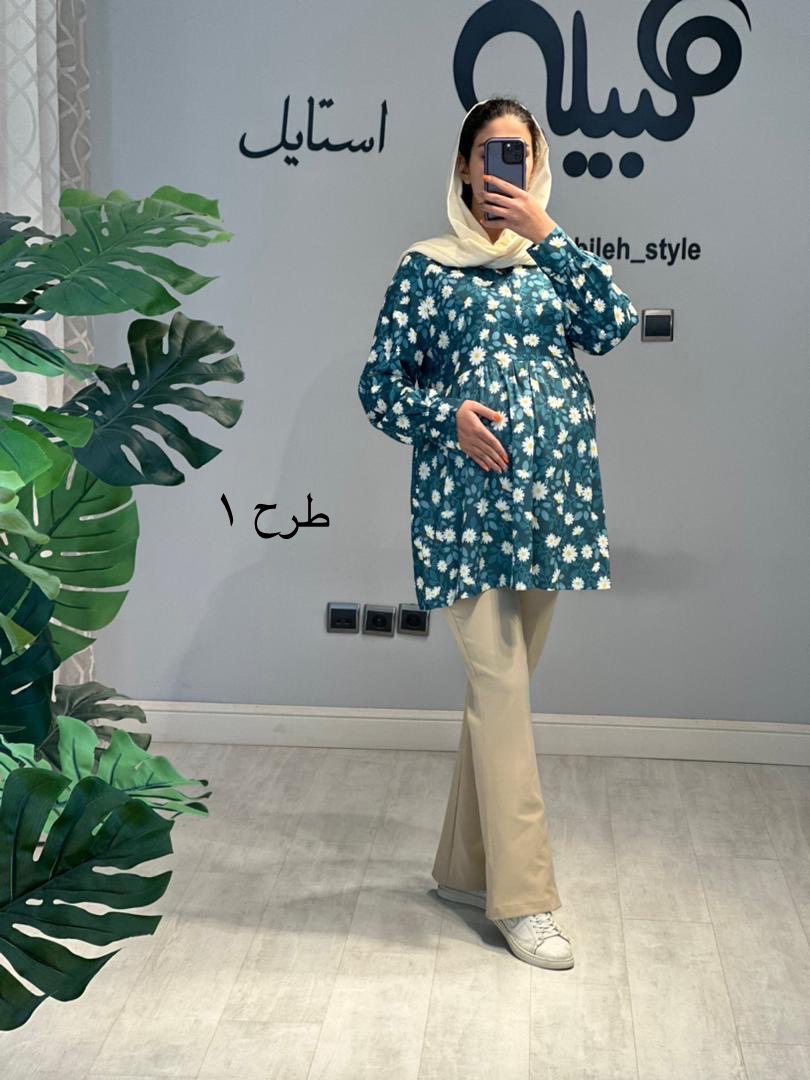 بلوز بارداری و شیردهی فلور(کد 705)