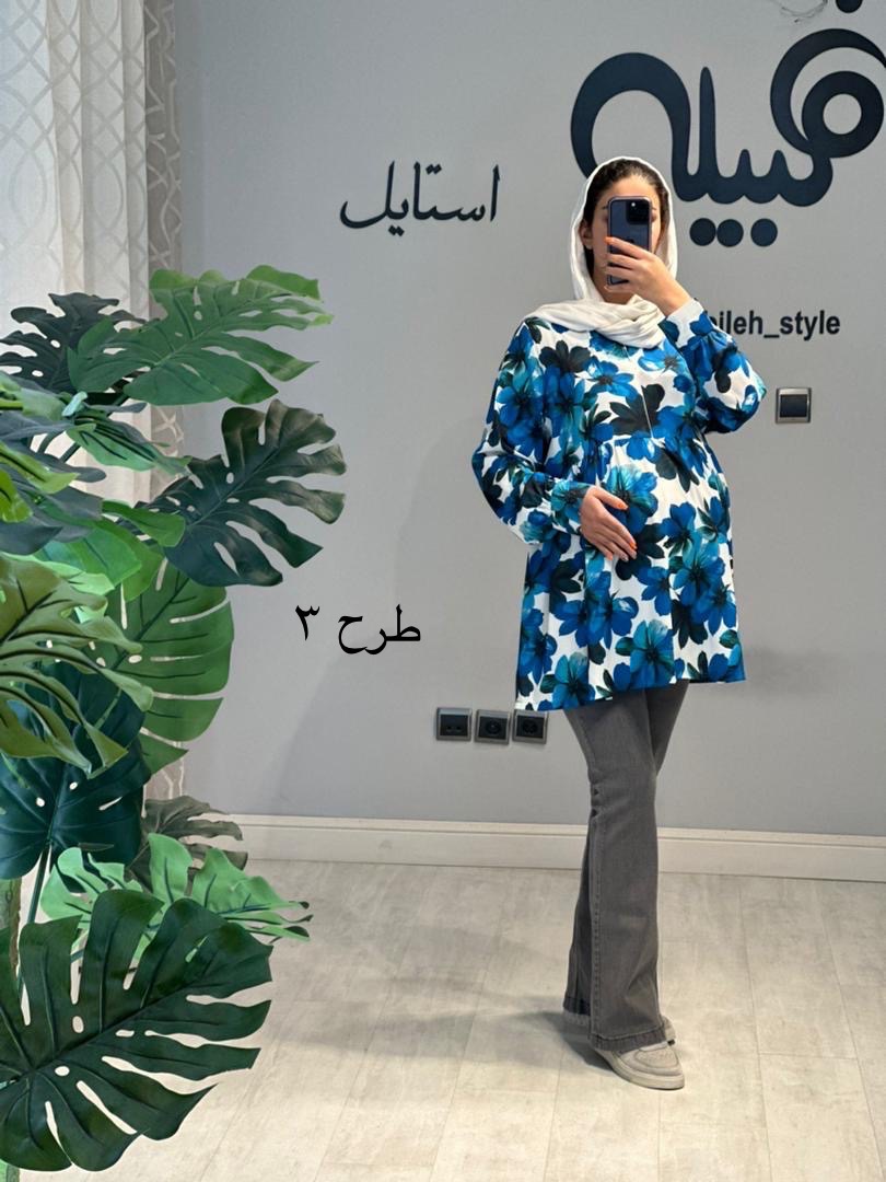 بلوز بارداری و شیردهی فلور(کد 705)