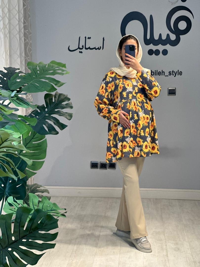 بلوز بارداری و شیردهی فلور(کد 705)