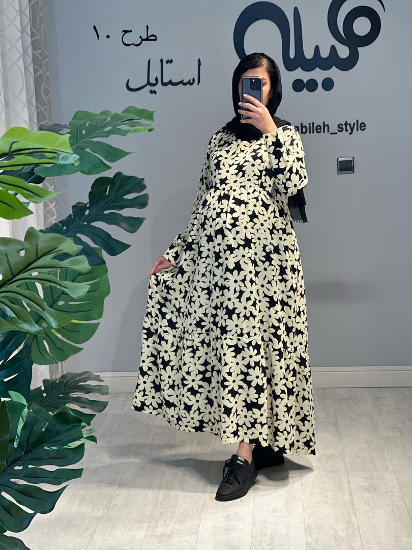 پیراهن مزونی طرحدار بوگاتی(کد 631)