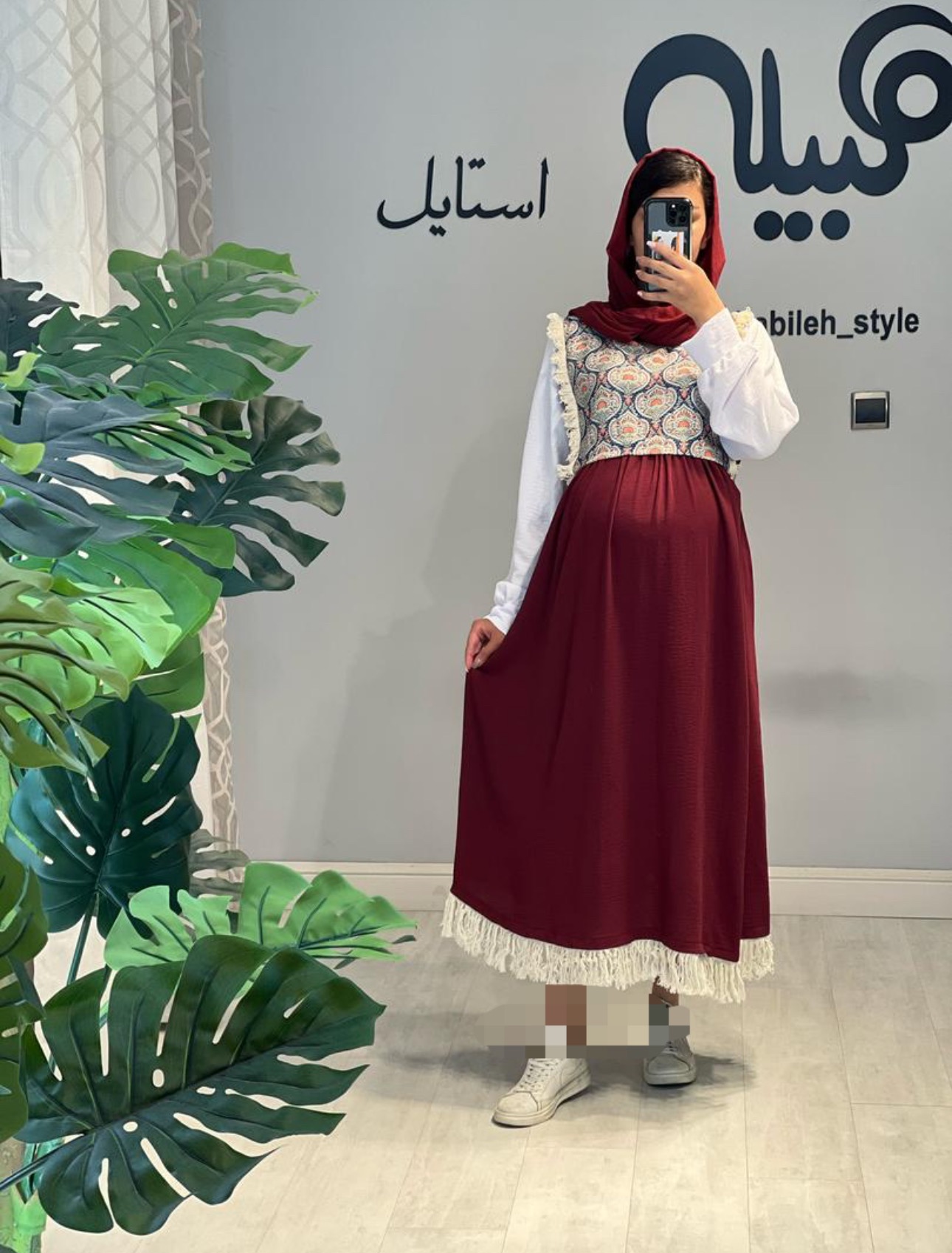 مانتو ریشه ای ابروبادی(کد 716)