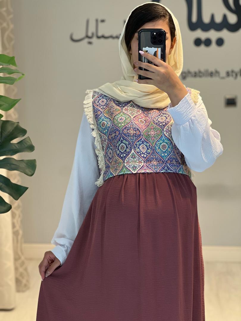 مانتو ریشه ای ابروبادی(کد 716)