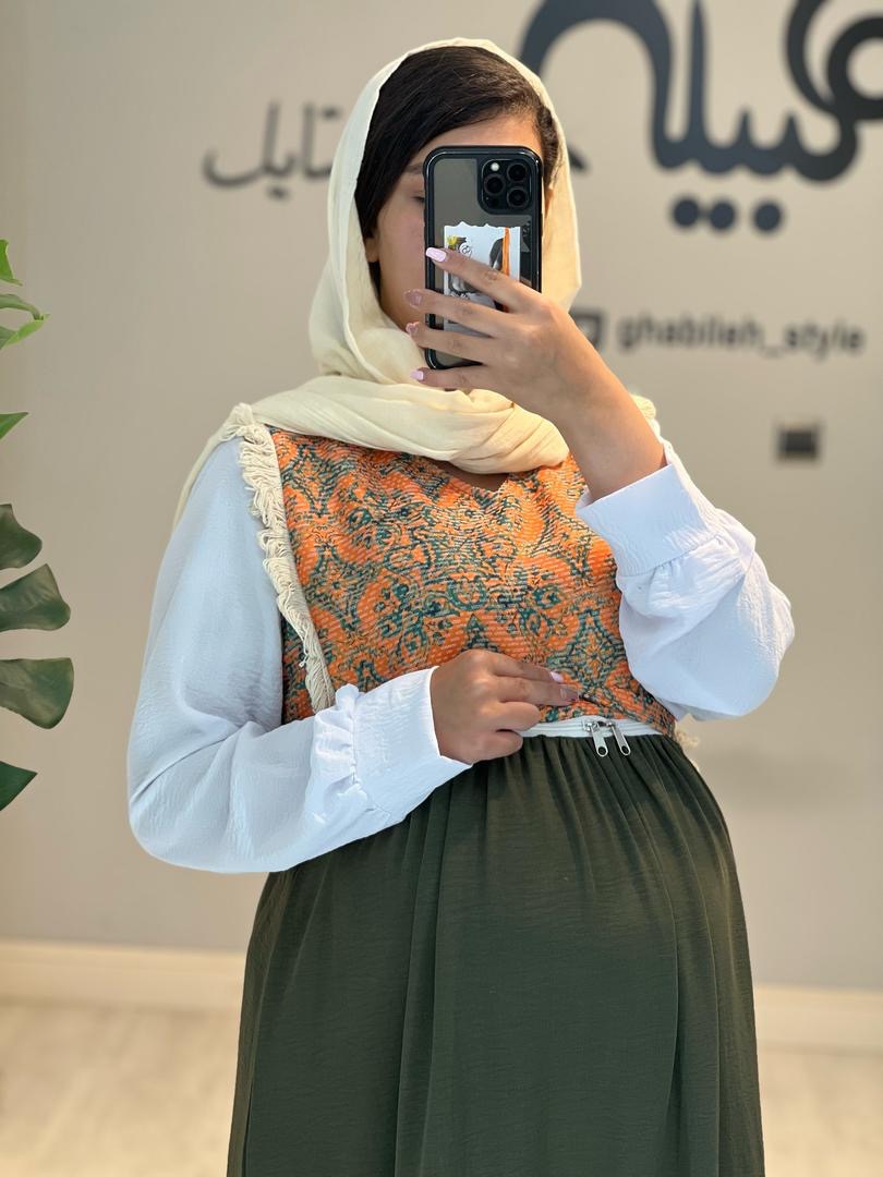 مانتو ریشه ای ابروبادی(کد 716)